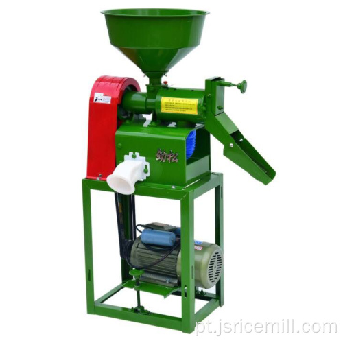 Única máquina pequena do moinho de arroz para o uso home